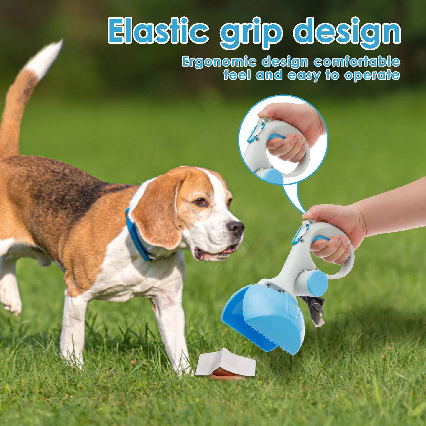 Portable Dog Pooper Scooper – Hands-Free Pet Waste Cleaner|PetSphere