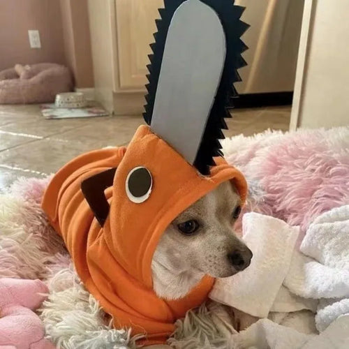 Chainsaw Man Pet Costume – Summer Poki Cloak for Dogs and Cats|PetSphere
