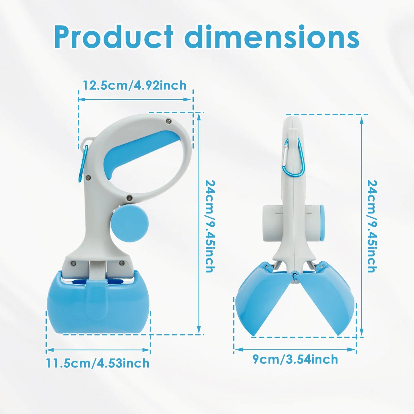Portable Dog Pooper Scooper – Hands-Free Pet Waste Cleaner|PetSphere