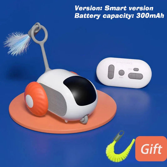 Chase-Me Smart Pet Car 🚗✨ (Interactive Toy for Cats & Dogs)|PetSphere