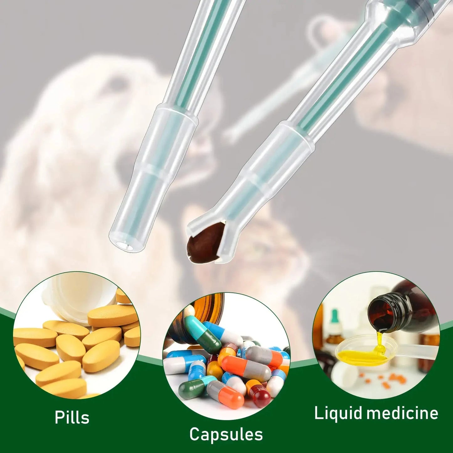 πΎ Pet Medicine Dispenser β Easy Pill Feeder for Cats & Dogs ππΆπ±