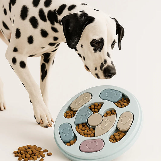 Interactive Slow-Feed Pet Toy – Brain-Training Feeder for Dogs & Cats