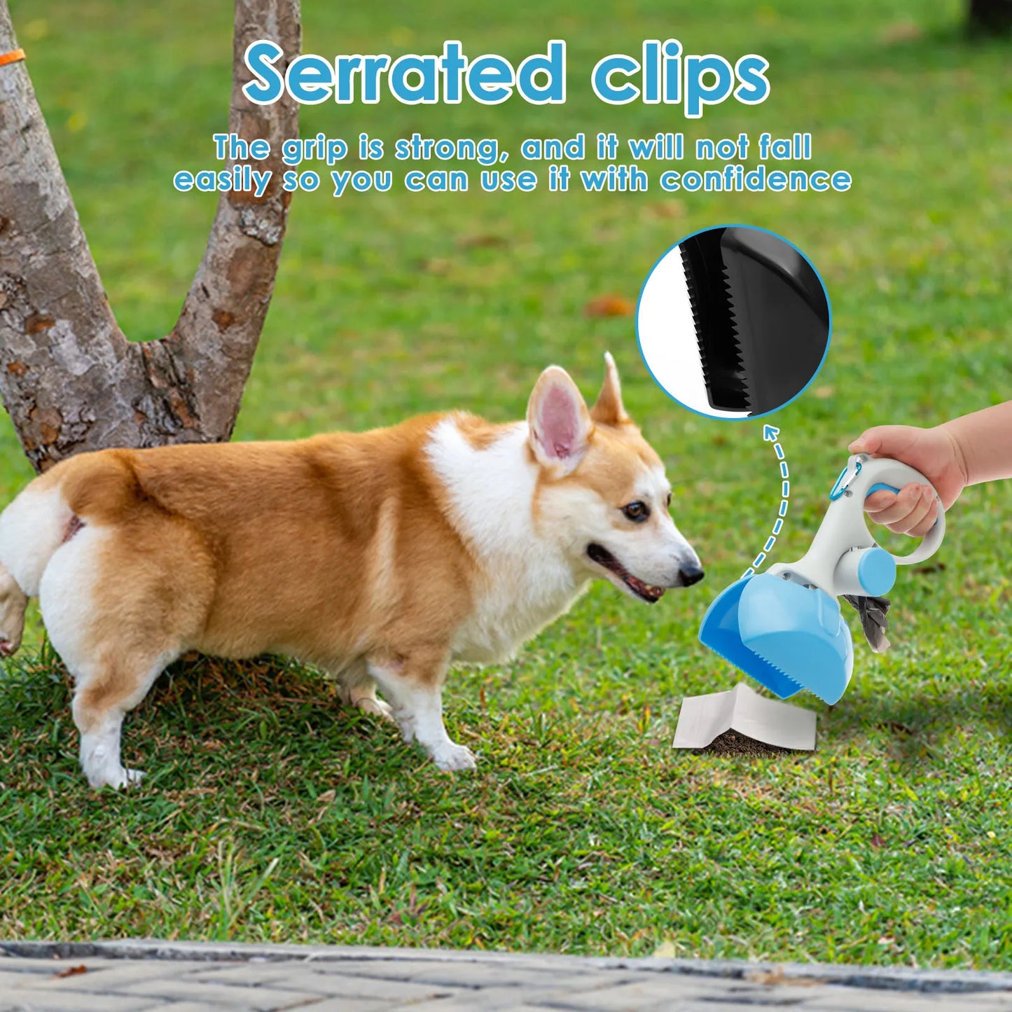 Portable Dog Pooper Scooper – Hands-Free Pet Waste Cleaner|PetSphere