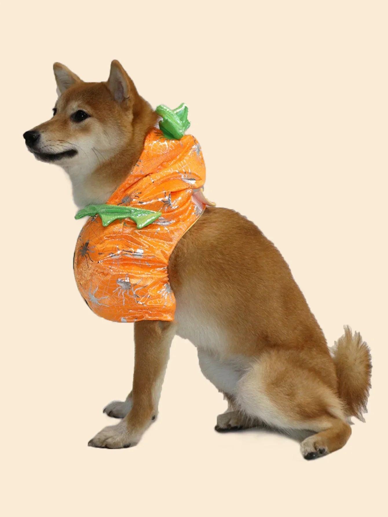 Adorable Pumpkin Pet Costume – Cozy Fleece Hoodie for Dogs & Cats|PetSphere