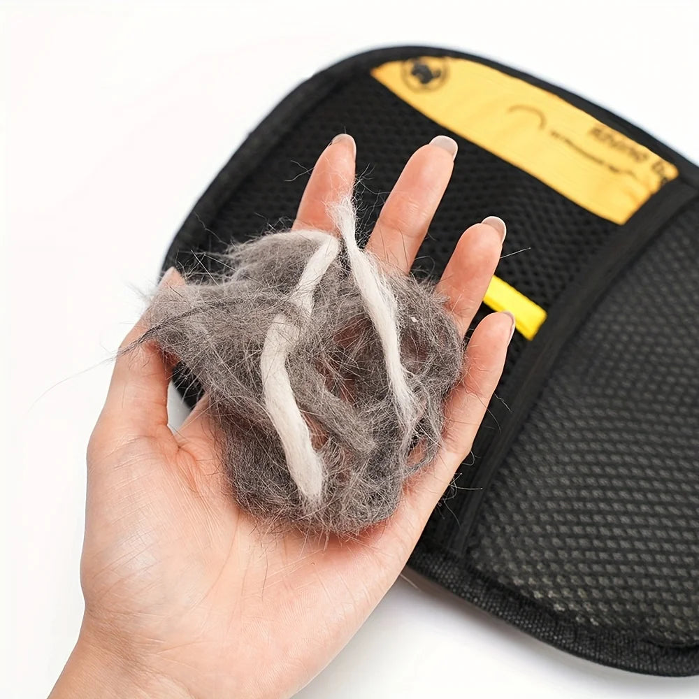 FurMagnet Pro – Static Grooming Gloves for Cats & Dogs, Fur Removal & Massage|PetSphere