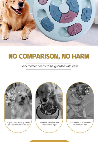 Interactive Slow-Feed Pet Toy – Brain-Training Feeder for Dogs & Cats