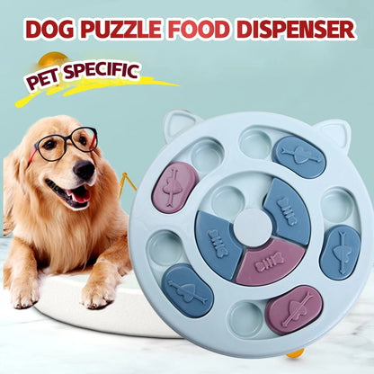 Interactive Slow-Feed Pet Toy – Brain-Training Feeder for Dogs & Cats