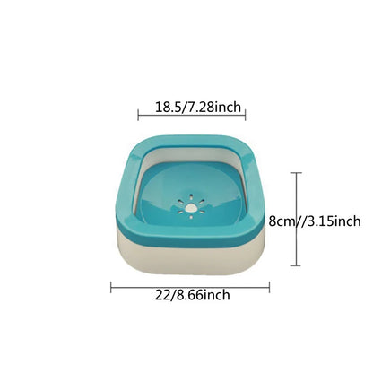 Anti-Splash pet Water Bowl – 1L Large Capacity for Puppies & Cats