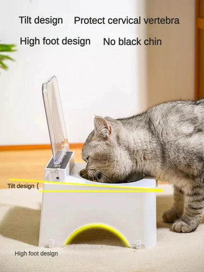 Smart Cat & Dog Feeder Bowl – Infrared Sensor Auto Pet Food Dispenser | PetSphere