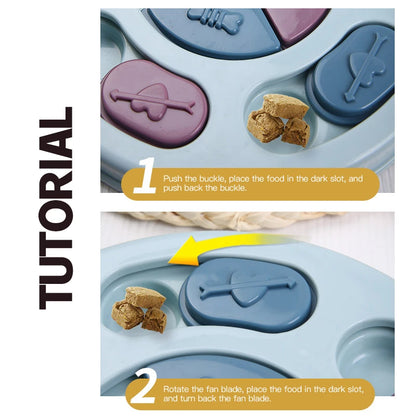Interactive Slow-Feed Pet Toy – Brain-Training Feeder for Dogs & Cats