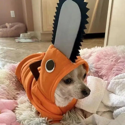Chainsaw Man Pet Costume – Summer Poki Cloak for Dogs and Cats|PetSphere