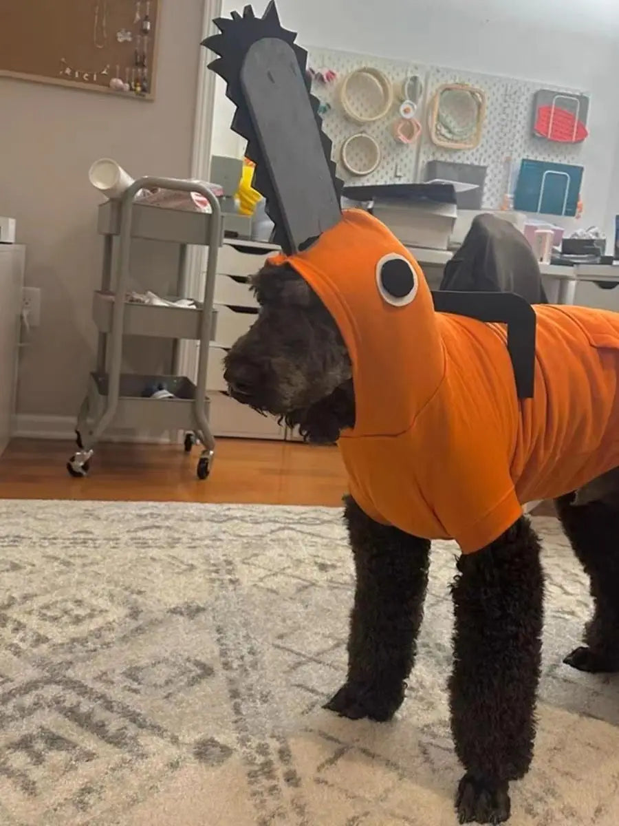 Chainsaw Man Pet Costume – Summer Poki Cloak for Dogs and Cats|PetSphere